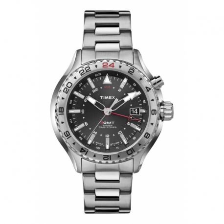 Мужские часы Timex IQ 3-GMT Tx2p424