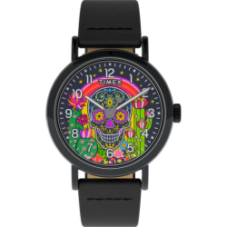 Мужские часы Timex WEEKENDER Day of the Dead Tx2y15900 Мужские часы Timex WEEKENDER Day of the Dead Tx2y15900