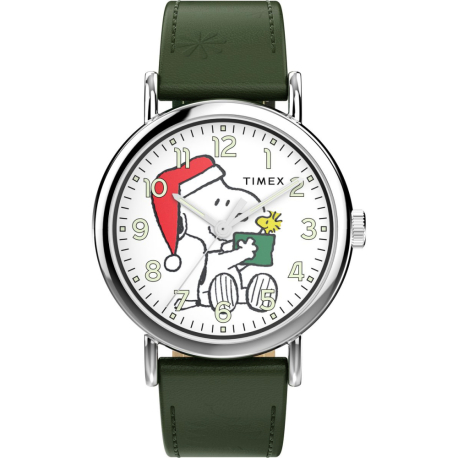 Чоловічий годинник Timex PEANUTS Weekender Holiday Tx2y12400